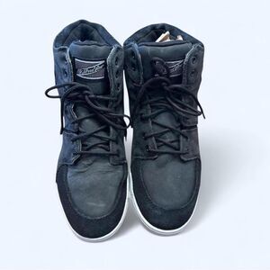 Fly Street Gear Men’s Size 9 Biker High Top Shoes Boots